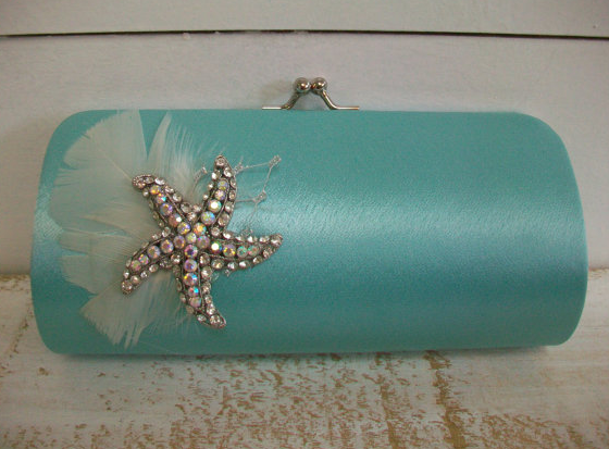 wedding_clutch_starfish_destination_wedding_by_parisxox_on_etsy