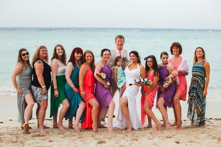 Real Wedding: Amanda & Adam Seal the Deal in Jamaica