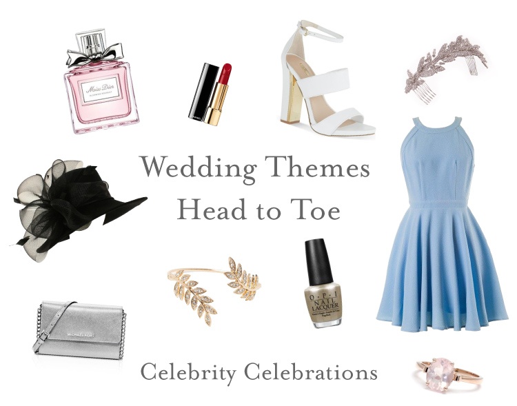 Your Wedding Theme Head to Toe: Celebrity Weddings