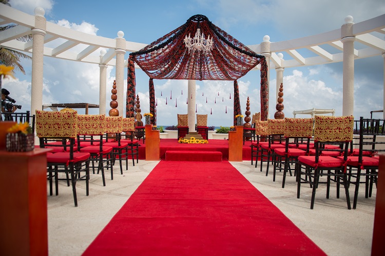 Sandos Cancun Luxury Resort South Asian Wedding