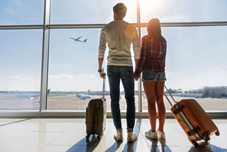 How To Travel on a Plane With A Wedding Dress