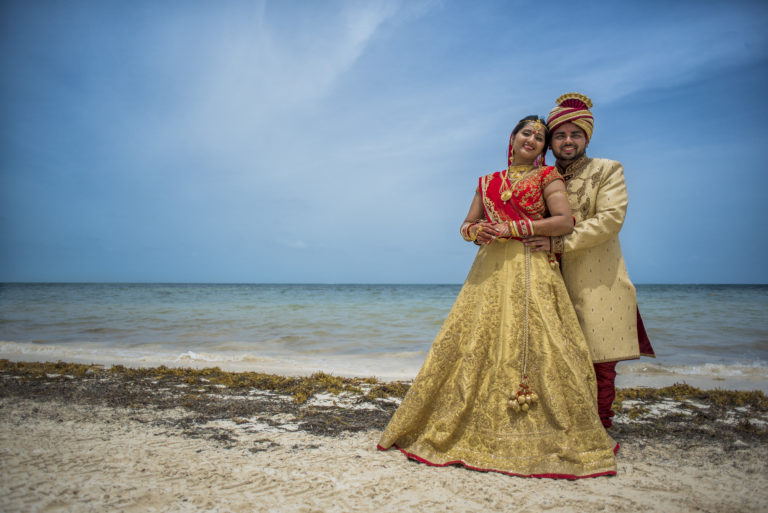 Hiral & Raj’s Destination Wedding in Cancun, Mexico