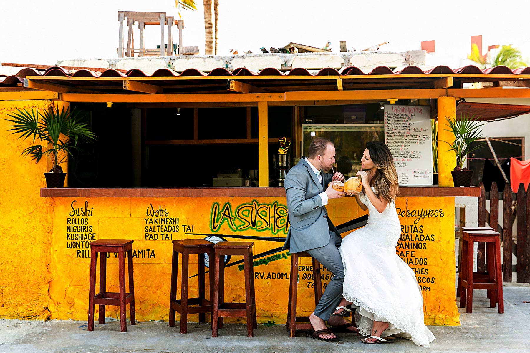 Isla mujeres wedding photos — 1