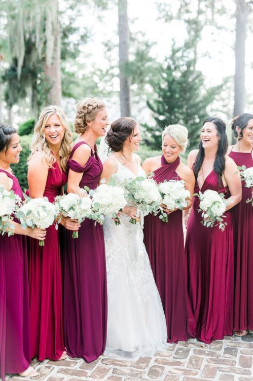 Summer destination wedding trends - rich color