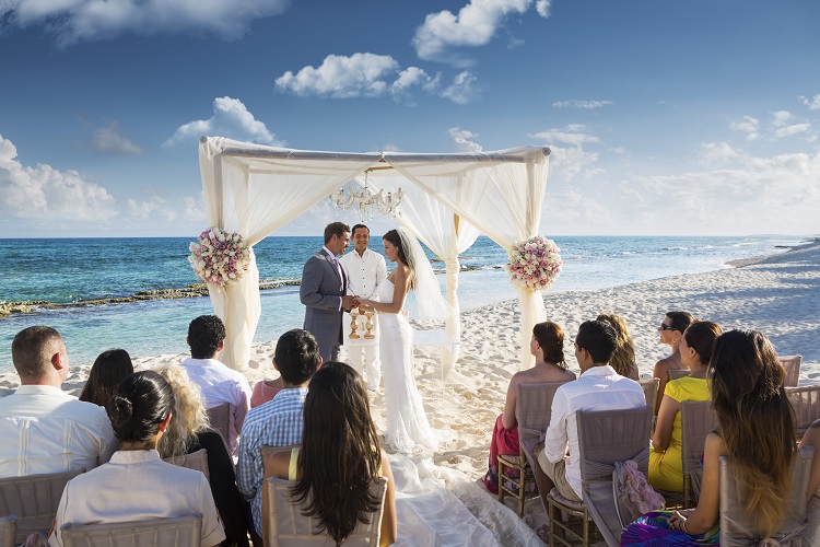 Beach Wedding in Riviera Maya