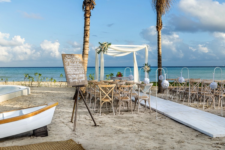 Beach Wedding in Riviera Maya