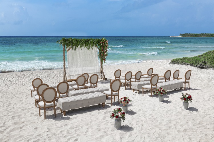 Beach Wedding in Riviera Maya