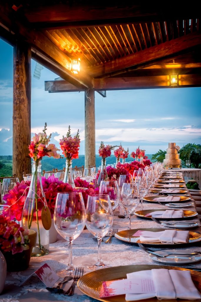 wedding decor at Casa de Campo