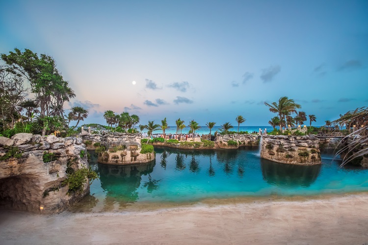 Hotel XCaret Mexico beach