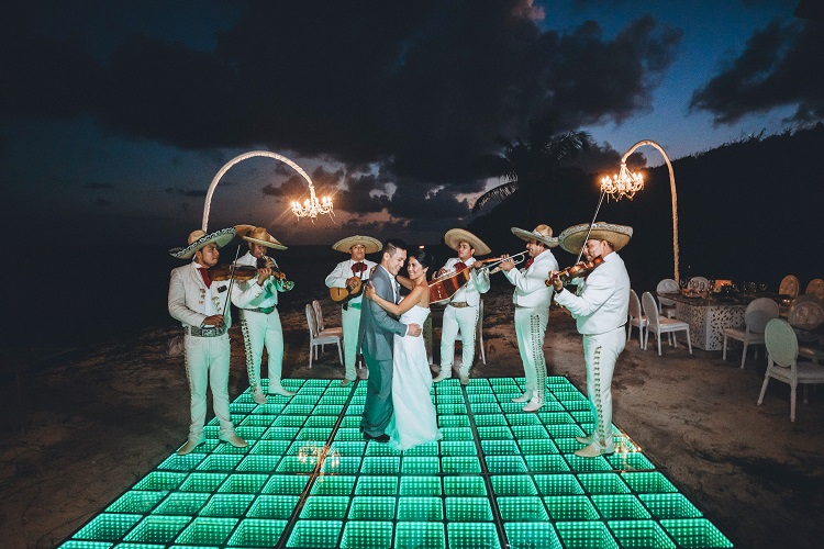 sandos palm bay playacar mexico weddings