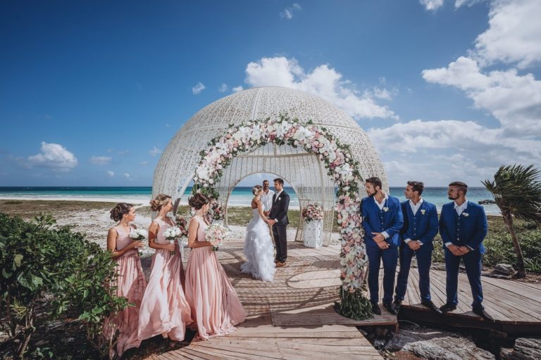 Weddings at Sandos Palm Bay Playacar