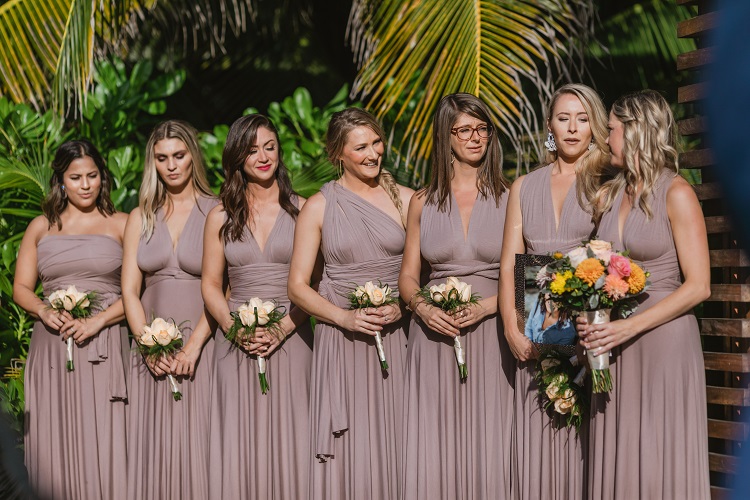 Catherine & Zach's Garden Wedding in Riviera Maya, Mexico