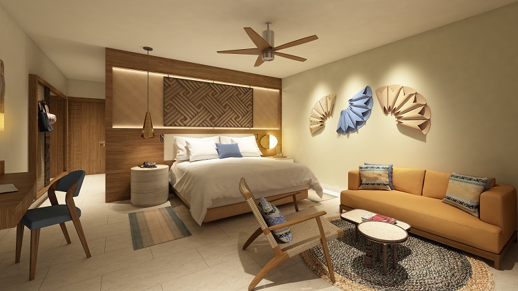 Junior suite at Haven Riviera Cancun in Mexico