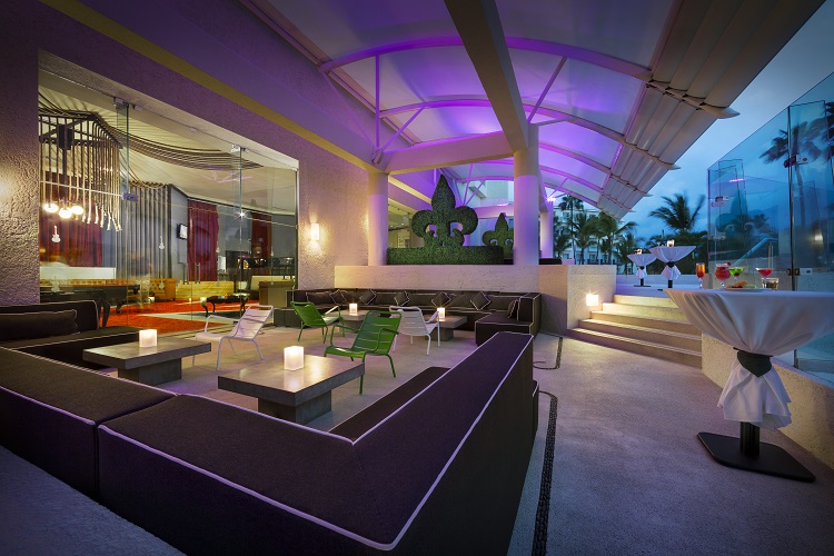 Eclipse Terrace Bar & Lounge at Hard Rock Hotel Vallarta in Mexico