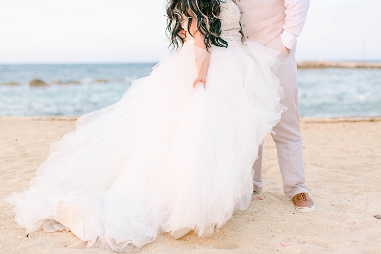 beach wedding photo ideas