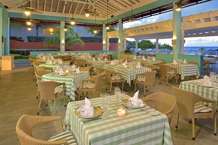 Restaurant at Iberostar Rose Hall Beach in Jamaica