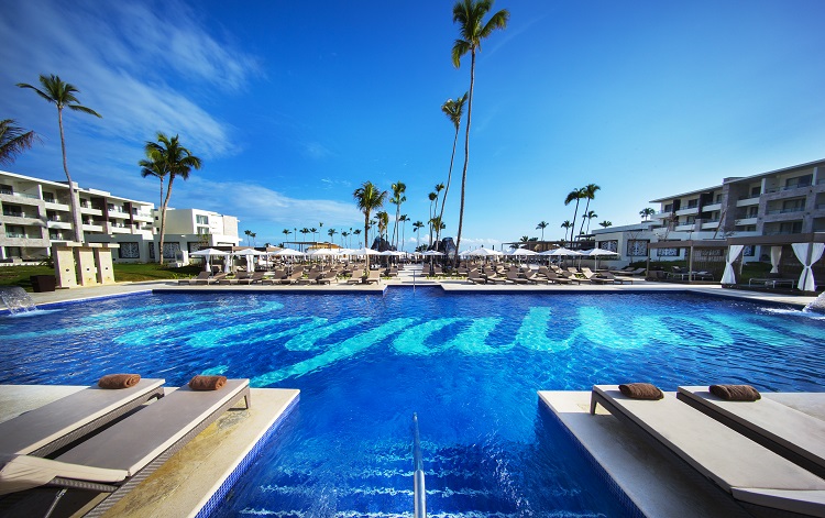 Pool view at Royalton Bavaro in the Dominican Republic