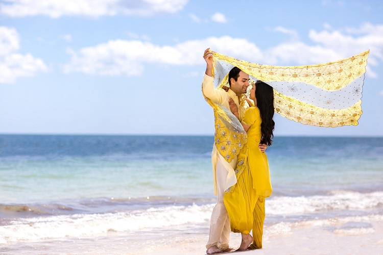 beach wedding photo ideas