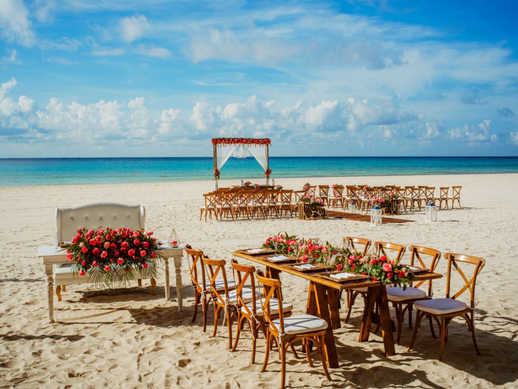 Sandos Playacar Destination Wedding