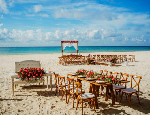 Sandos Playacar Destination Wedding