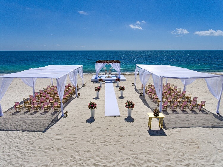 best hotels for weddings in cancun