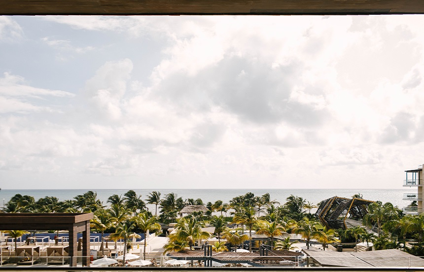 View of Caribbean Sea