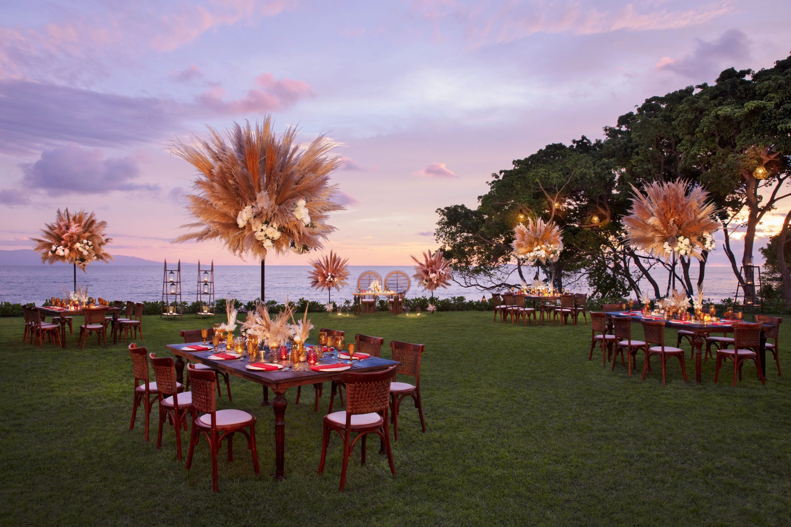 Secrets Bahia Mita destination wedding setting