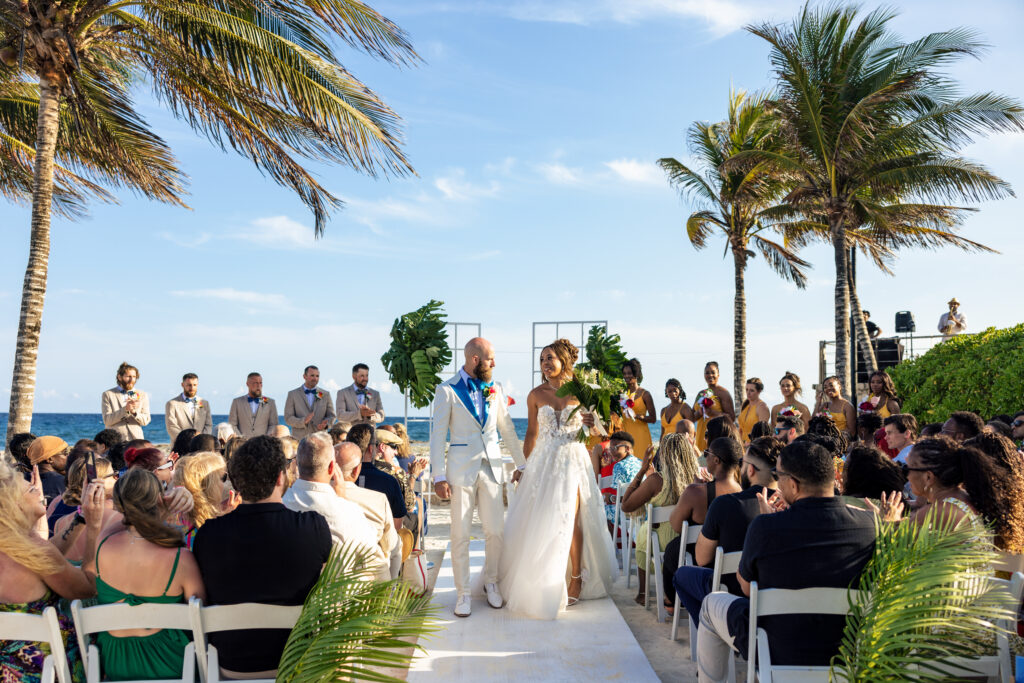 Natalia and Mitchell destination wedding Riviera Maya