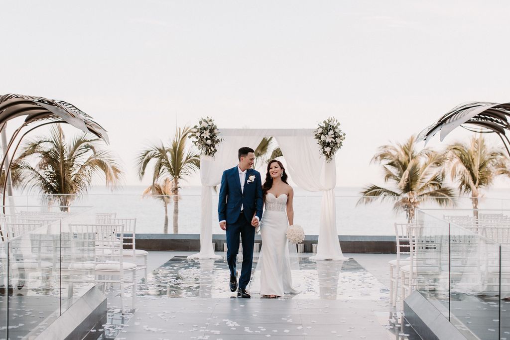 Garza Blanca Destination Wedding