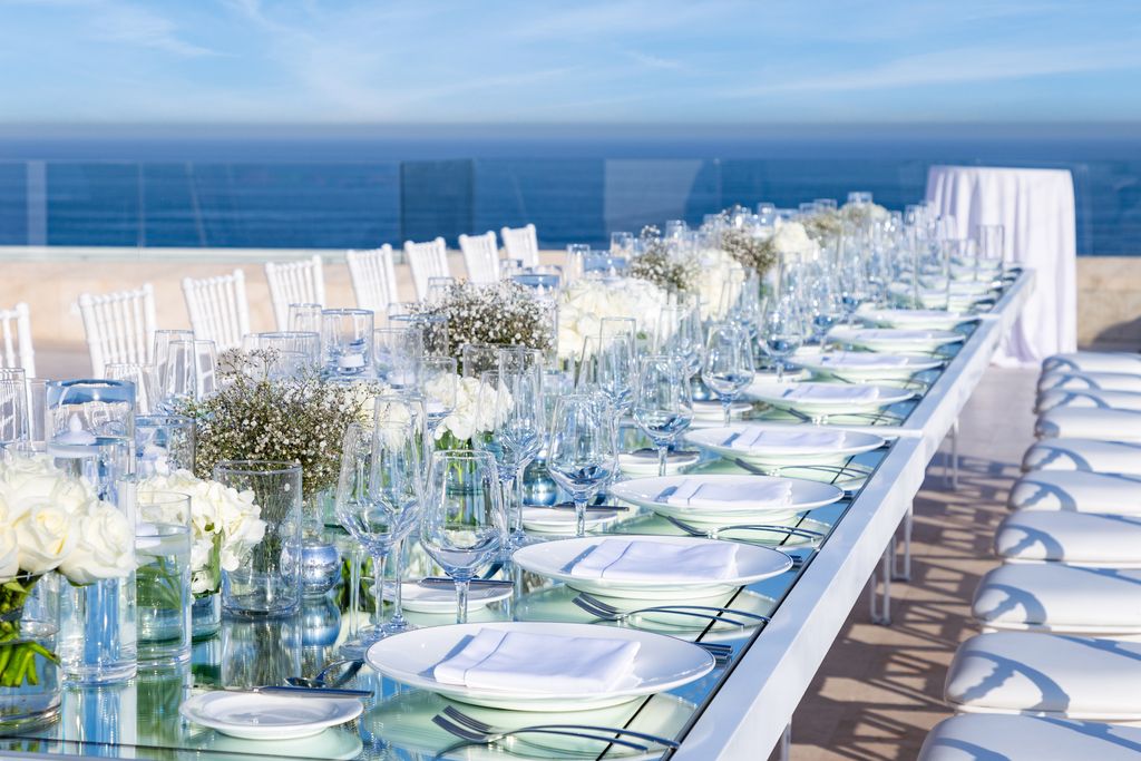 Garza Blanca Destination Wedding Rooftop Terrace