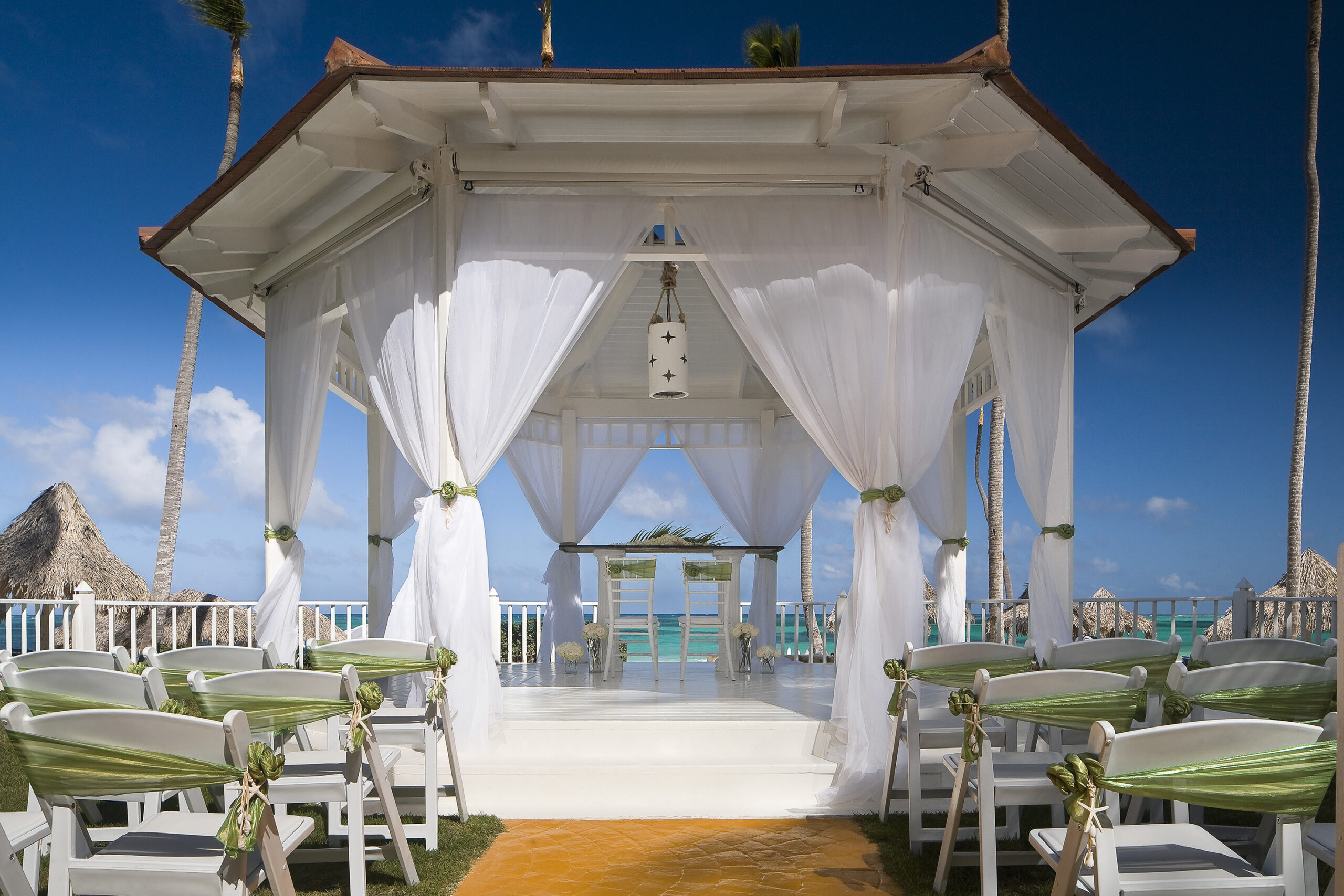Melia Caribe Beach Resort wedding gazebo