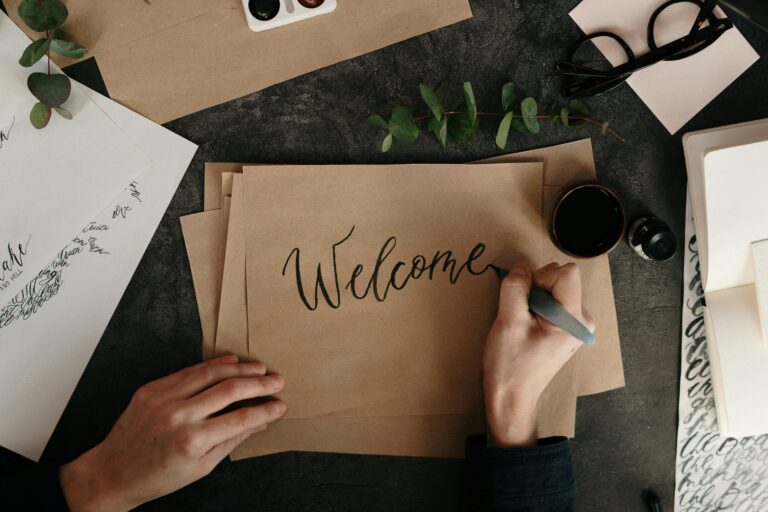 wedding website welcome message