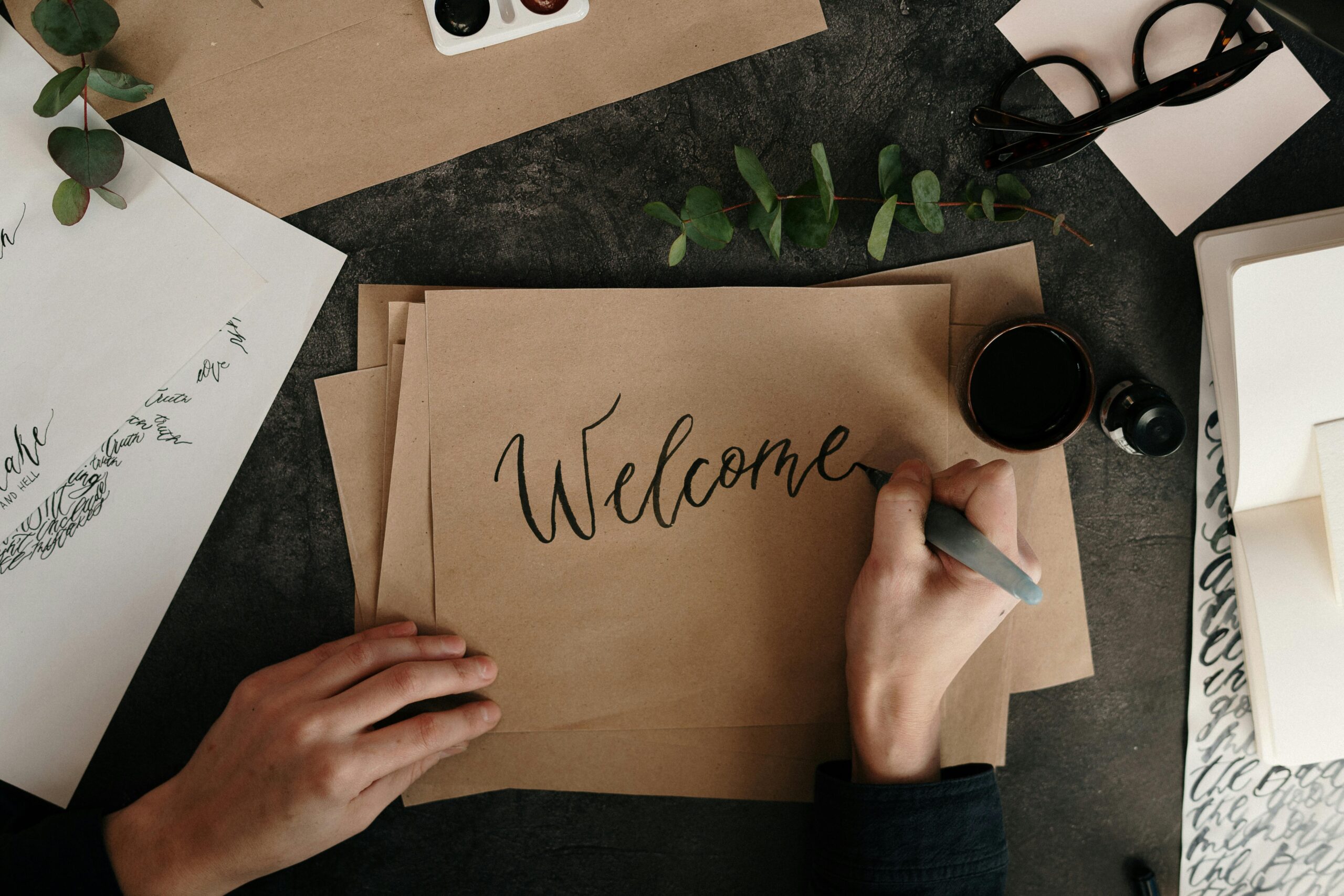 wedding website welcome message