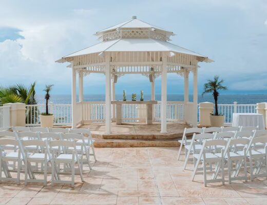 Cozumel palace gazebo