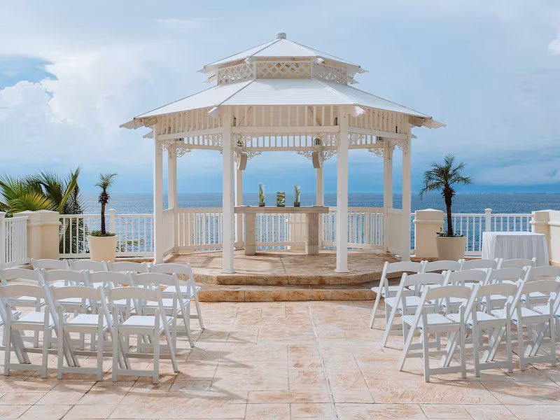 Cozumel palace gazebo