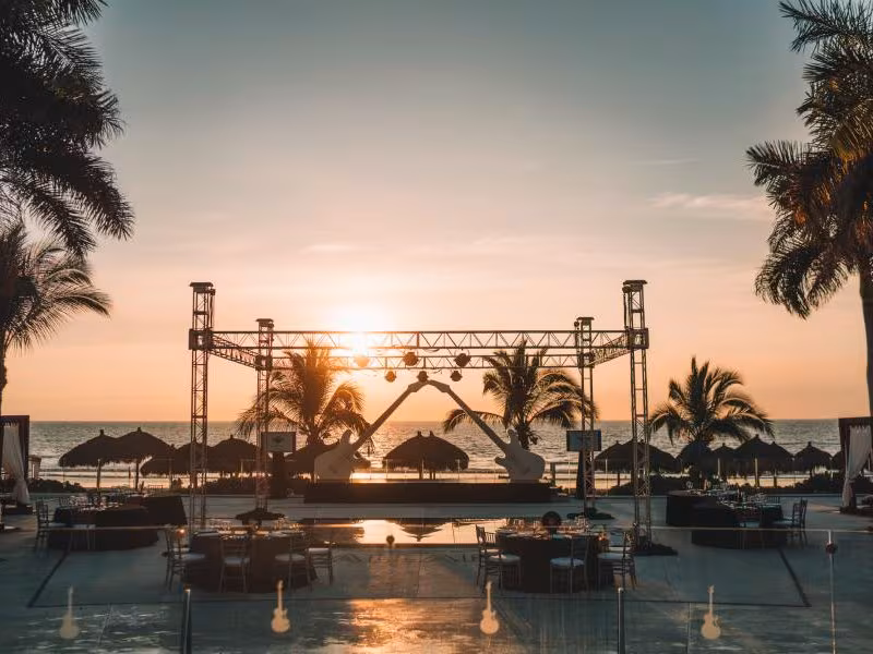 Hard Rock poolside venue