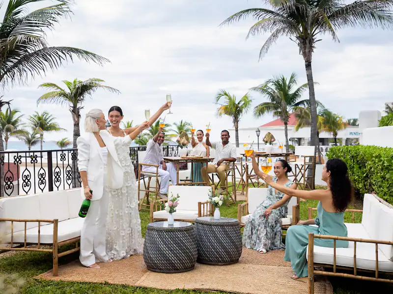 Hyatt Zilara garden venue