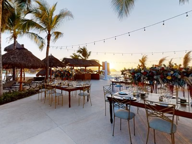 Iberostar poolside venue