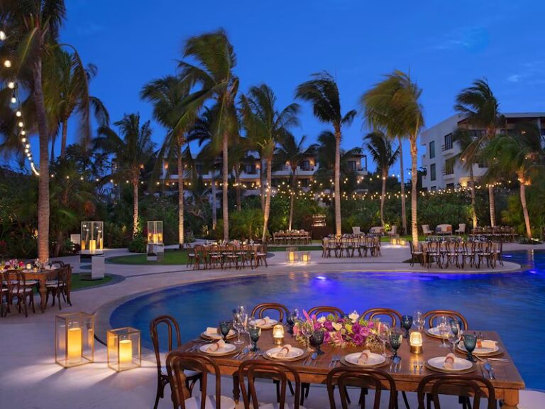 Secrets poolside venue