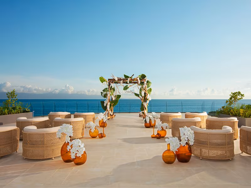 Secrets terrace venue