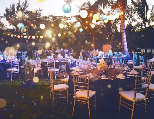 The Fives garden venue