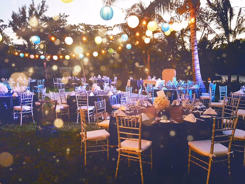 The Fives garden venue