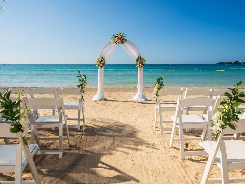 Riu Palace Tropical Bay beach wedding venue