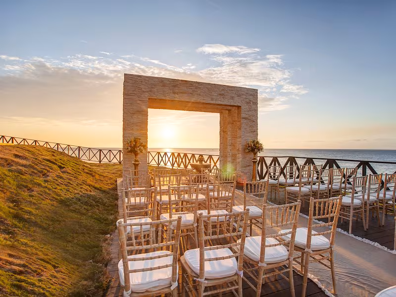 Royalton Negril ocean point wedding gazebo
