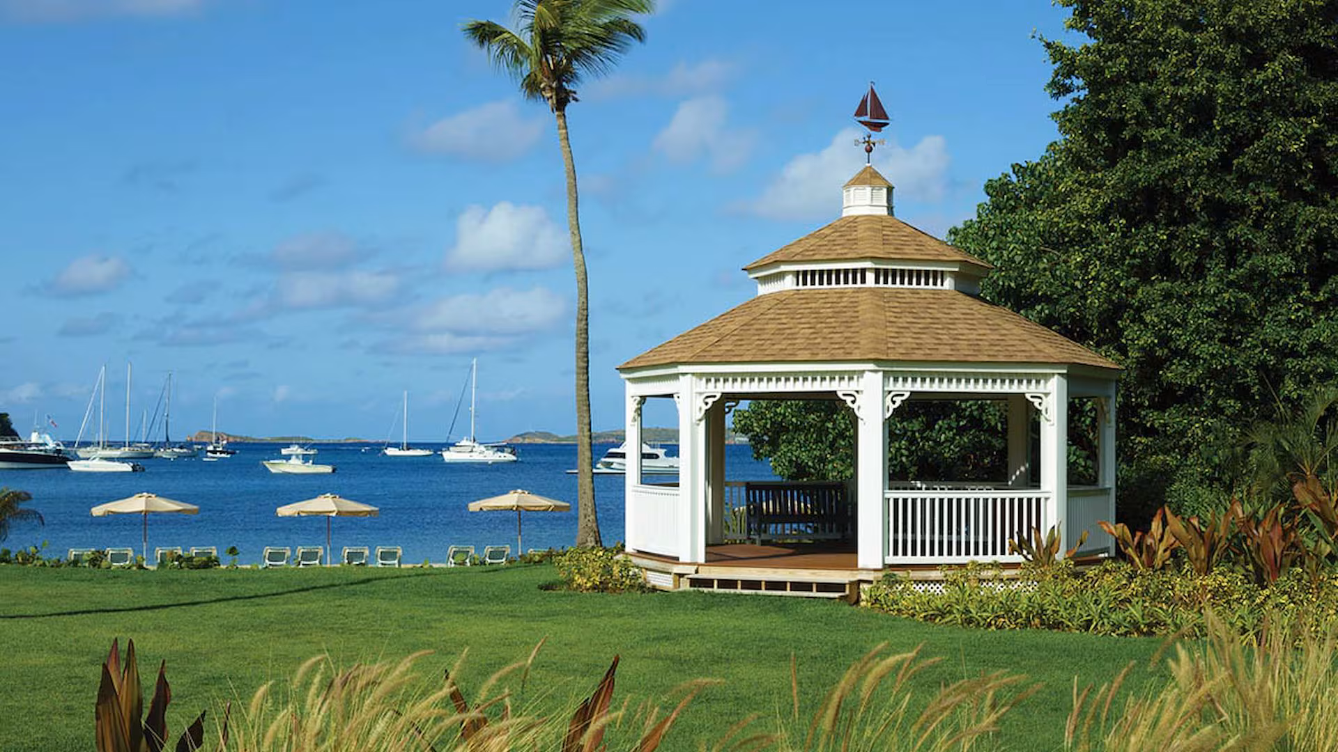 The Westin St. John Resort Villas wedding gazebo