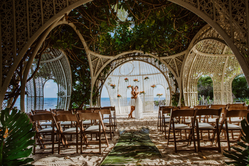 07 Sandos Caracol Eco Resort - Beach Gazebo
