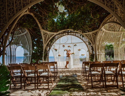 07 Sandos Caracol Eco Resort - Beach Gazebo