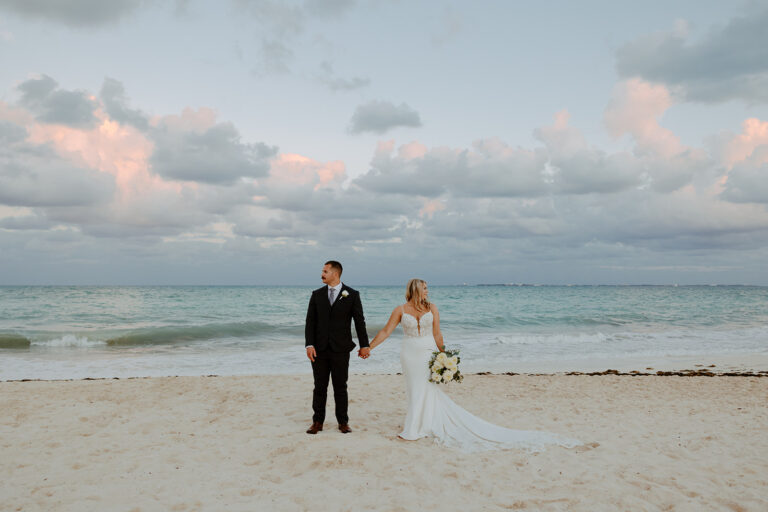 Cancun Mexico Beach Resort Destination Wedding Photographer