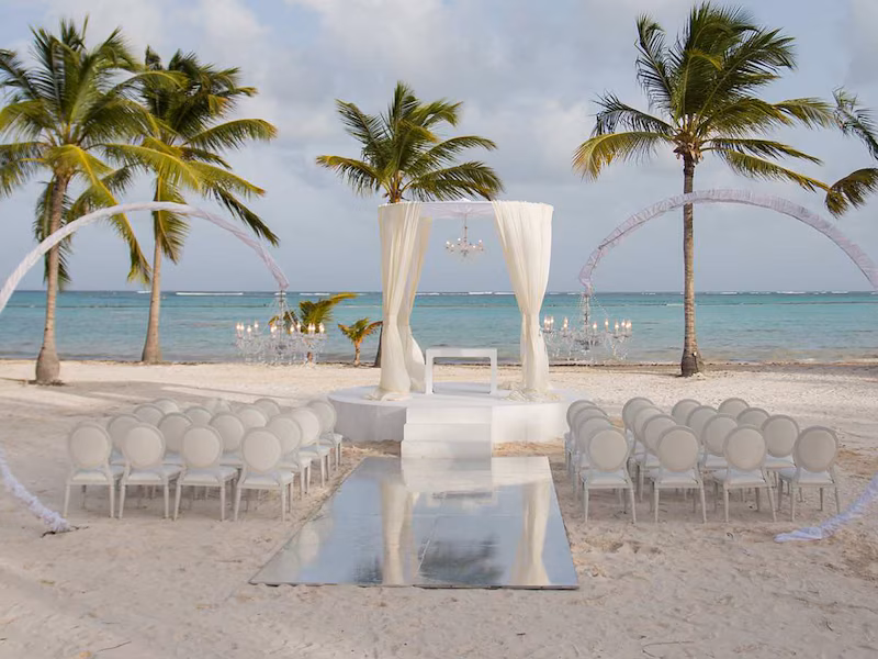 Secrets Cap Cana Juanillo Beach wedding venue
